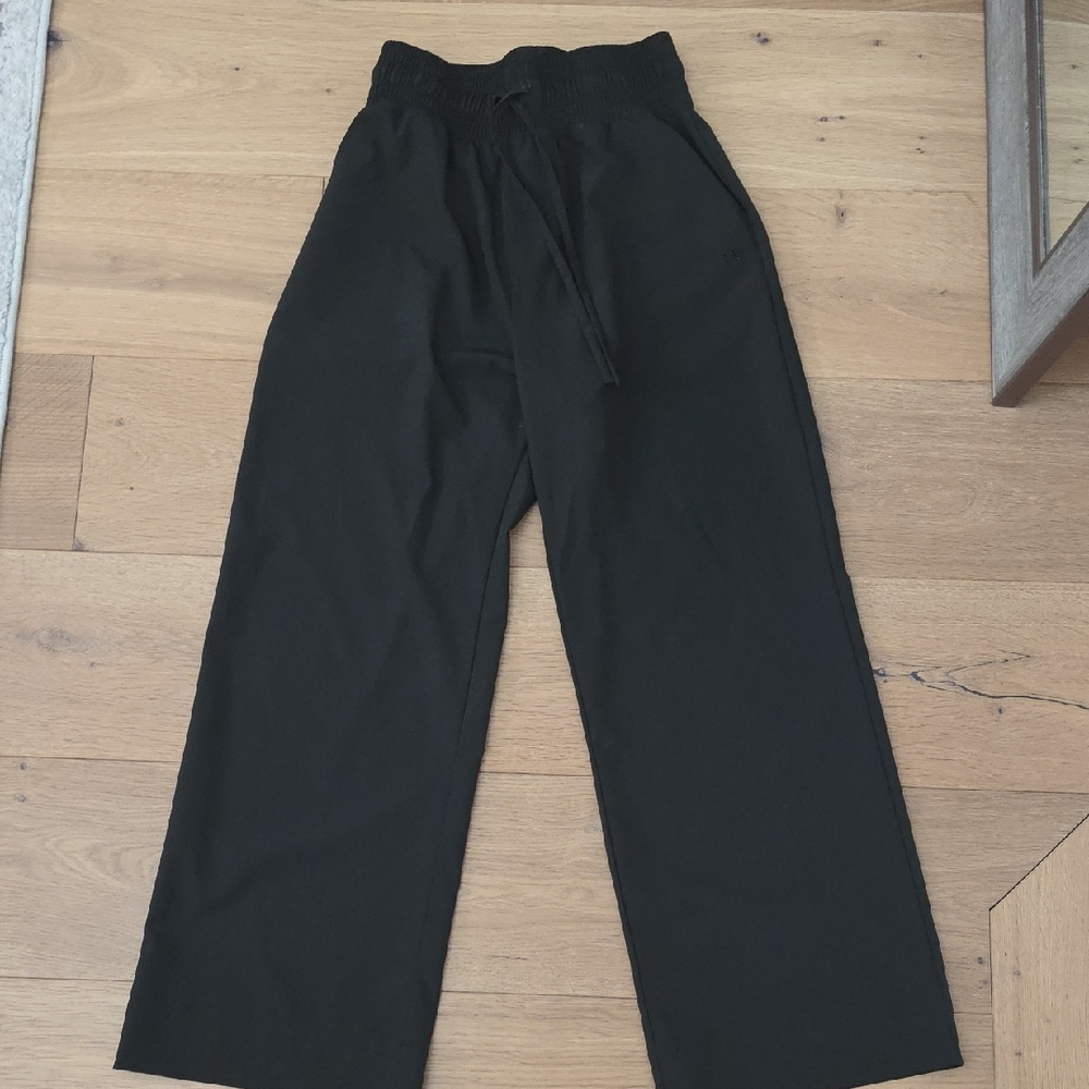 Albion Women's Black Wide Leg Trousers
